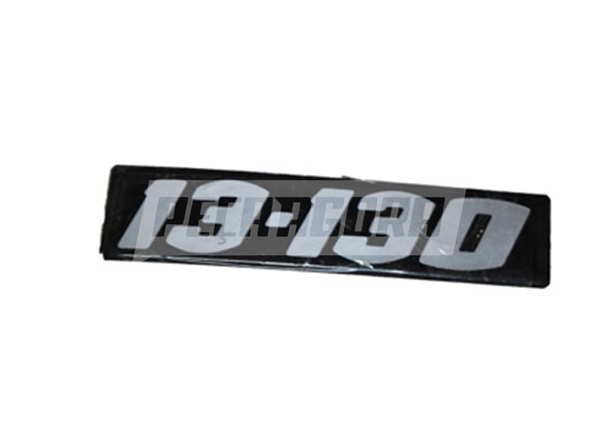 EMBLEMA COLANTE LATERAL 13-130 PRETO VW 13130 (T13853687,)