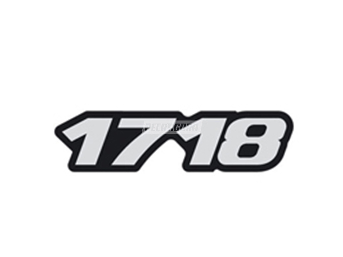 EMBLEMA 1718 RESINADO MB 1718
 (6938171315)