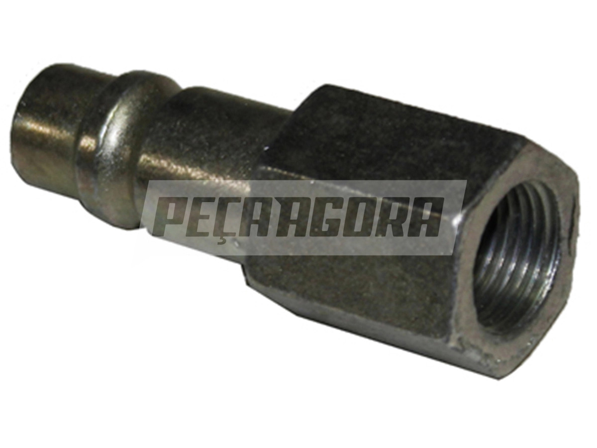 ENGATE RAPIDO MACHO ROSCA 3/8'' NPT, PINO (VC1066)