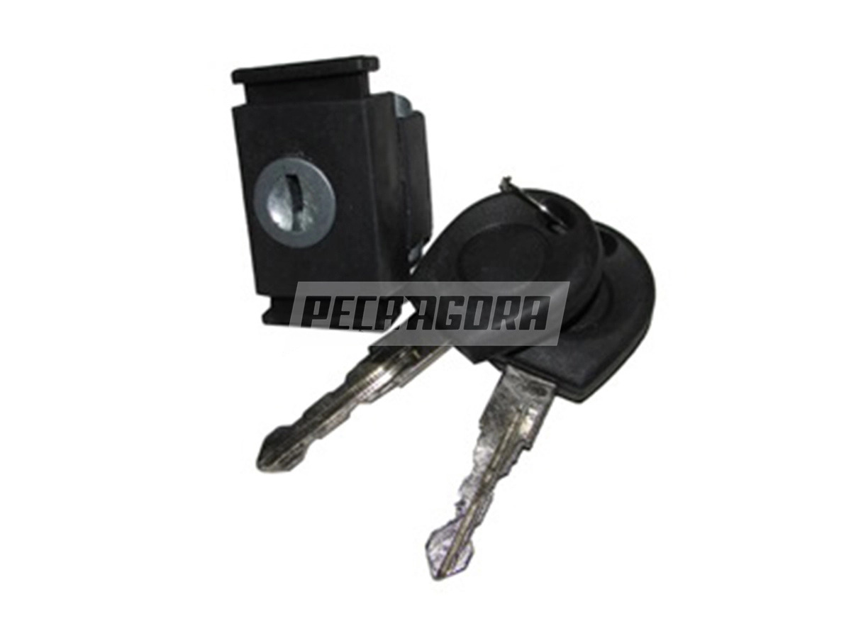 FECHADURA PORTA LUVAS COM CHAVE VW 790S 7110S 12140H 14150 14200 14220 16170 162