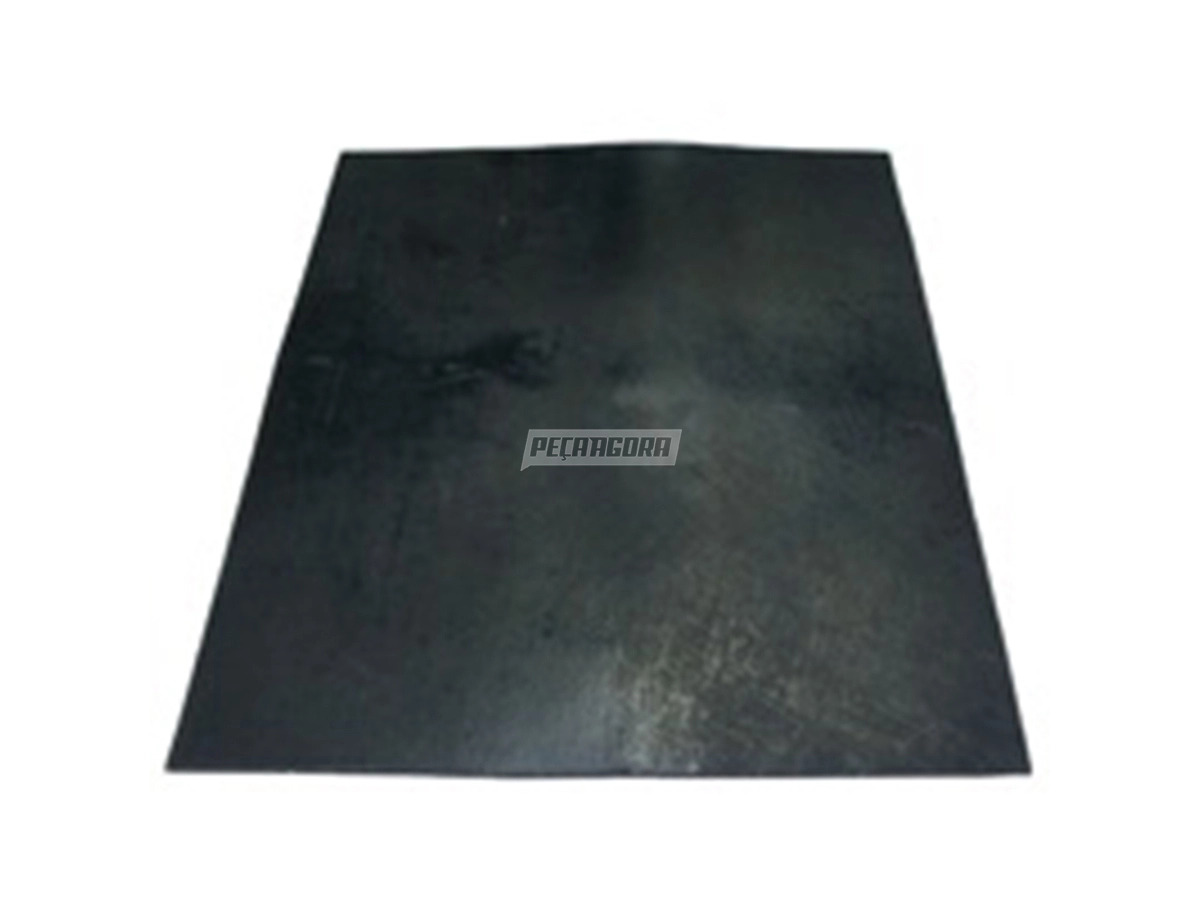 APARA BARRO 500MM X 700MM, LISO PRETO (500700)