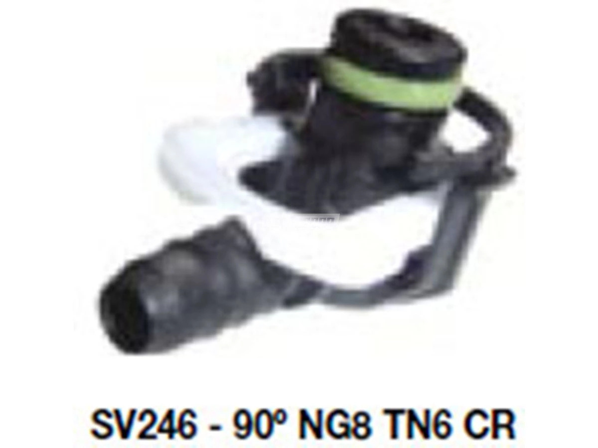 NIPLE CONEXAO TUBULACAO COMBUSTIVEL 90 GRAUS NG8 T8 VW MICRO 8120OD 8150OD 2003 