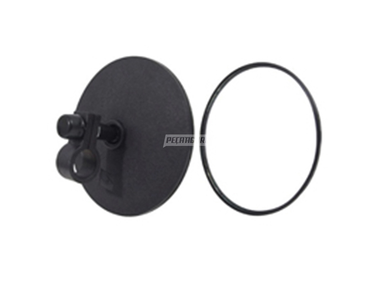 ESPELHO AUXILIAR BIONICO ABRACADEIRA CONVEXO 170MM MB FORD VW (3848106916,)