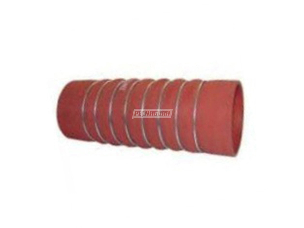 MANGUEIRA INTERCOOLER 100X280MM PRETA 6 ANEIS MB 1934 1932 1933 MOTOR 355LA (350