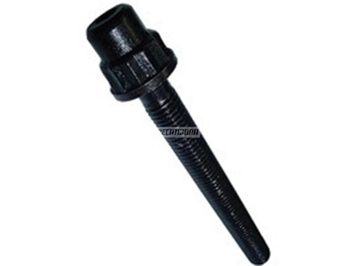 PARAFUSO M12X1,75X111 CABECOTE MOTOR MB OM366 OM366A CABECA FURADA COM ROSCA MED