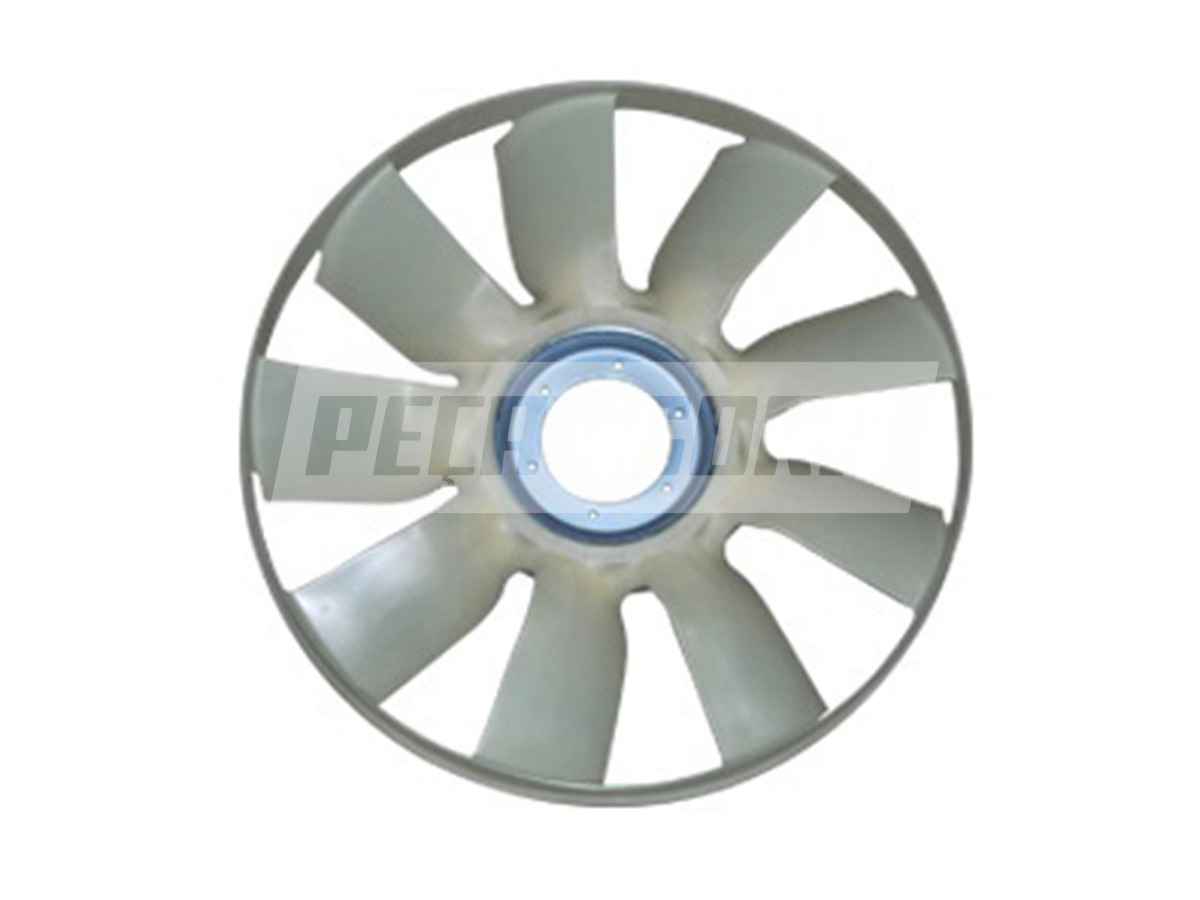 HELICE RADIADOR 9 PAS ANEL 695MM FURO 125MM MB OM906LA OM926LA 449 LA ELETRONICO