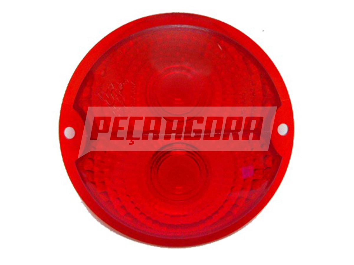 LENTE LANTERNA TRASEIRA VERMELHA CARRETAS TODAS MARCAS ANTIGAS (509VM)