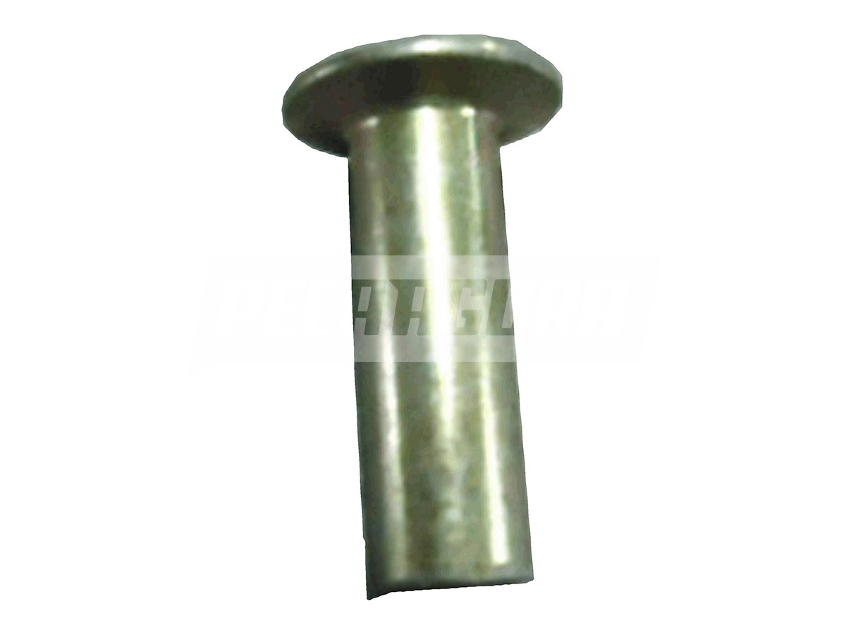 REBITE FREIO VOLVO CABECA CONICA 10 X 12 FERRO BICROMATIZADO SEMI TUBULAR (1012F
