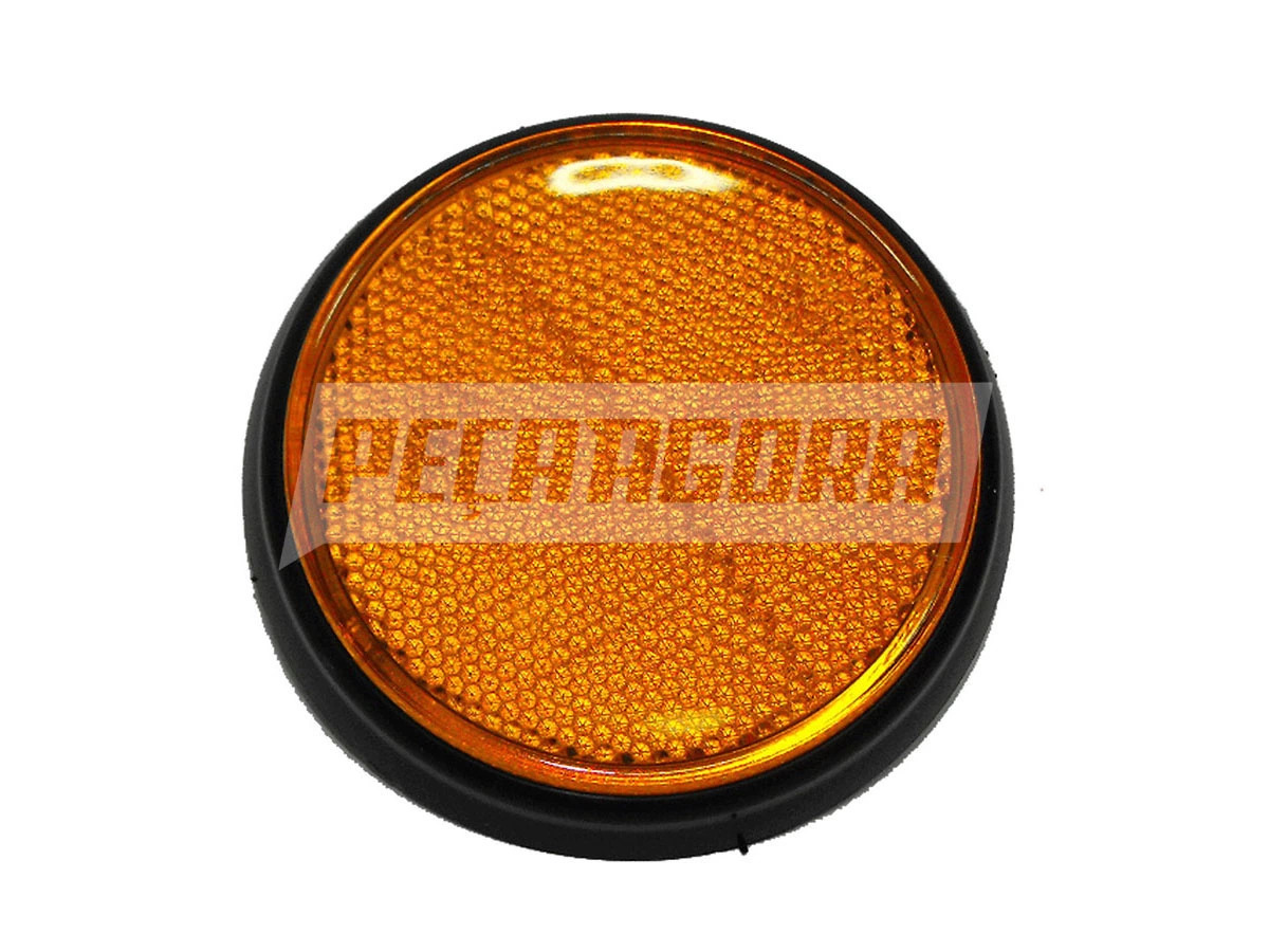 REFLETIVO LATERAL AMARELO COM 1 PARAFUSO (VC136)