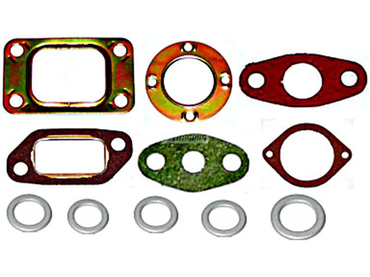 JOGO JUNTA TURBINA ( 6 JUNTAS + 5 ARRUELAS ALUMINIO ) (VA3173)