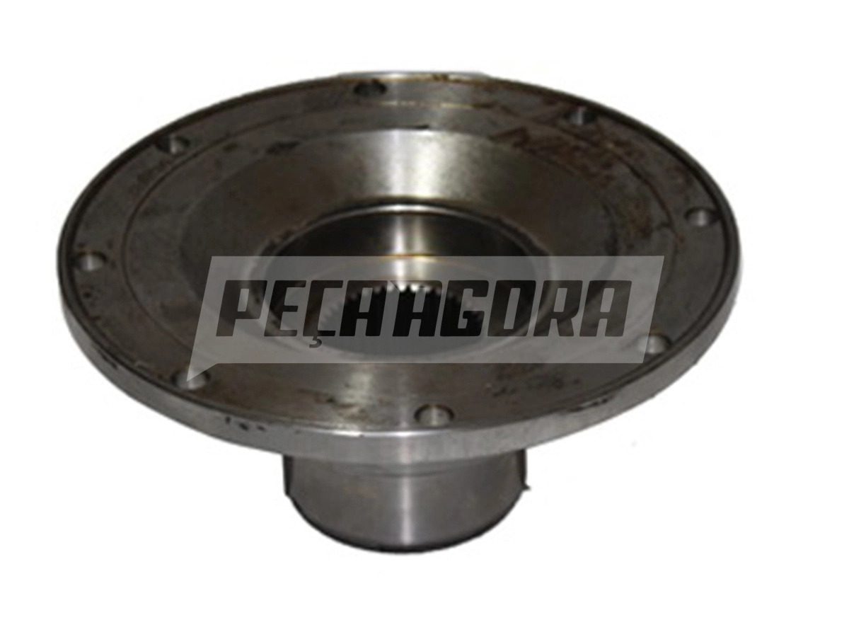 FLANGE DIFERENCIAL COM ACOPLAMENTO RS155 ONIBUS VW 18310 REDONDO COM 8 FUROS (2T