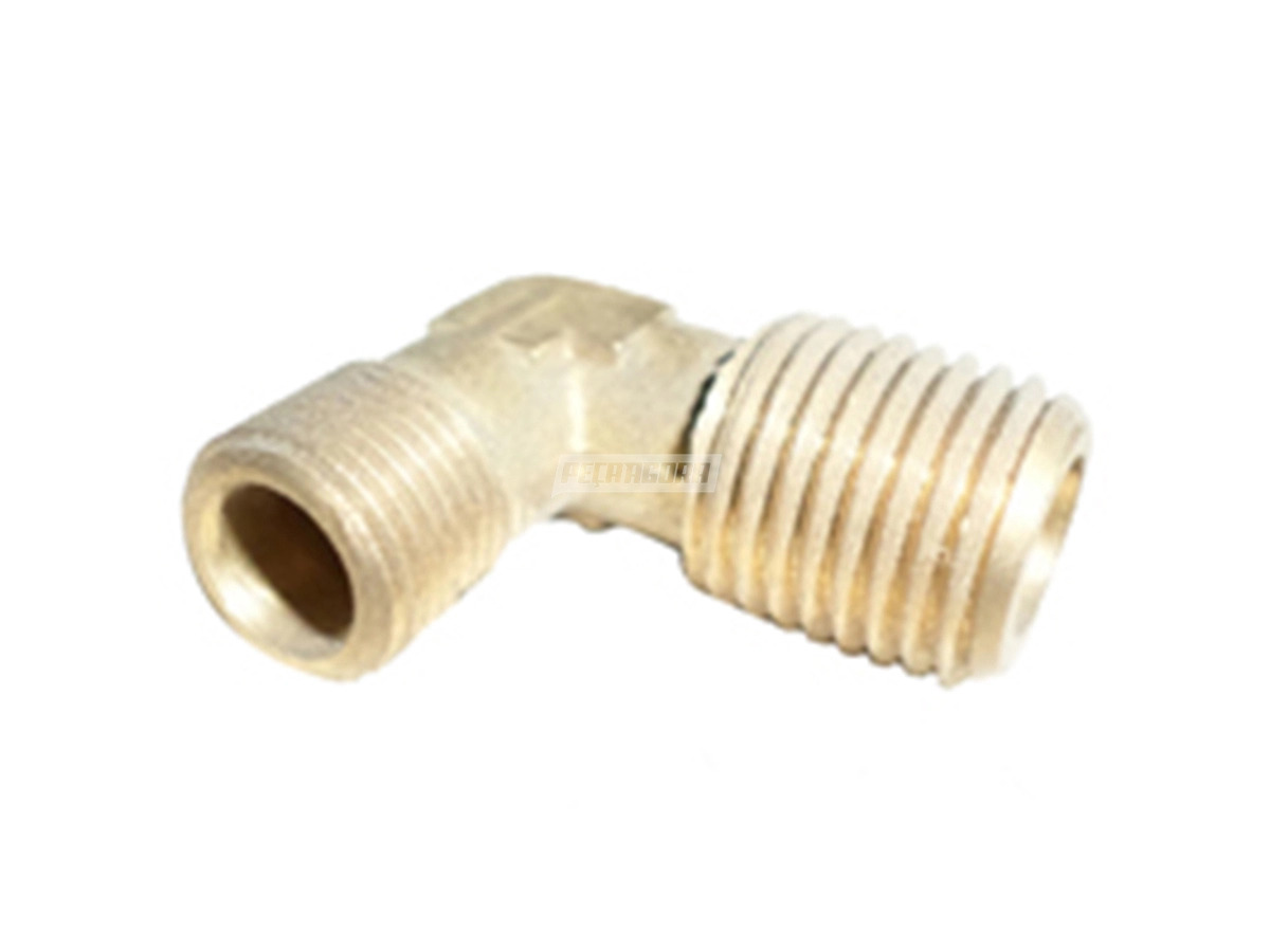 COTOVELO MACHO 1/4 NPT X 1/4 TUBO (0102)