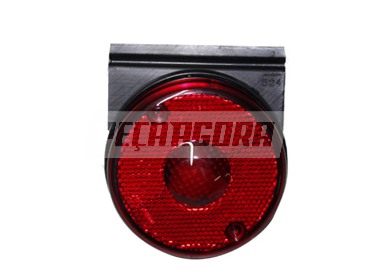 LANTERNA LATERAL VERMELHO RANDON 2000 COM SUPORTE (524VM)