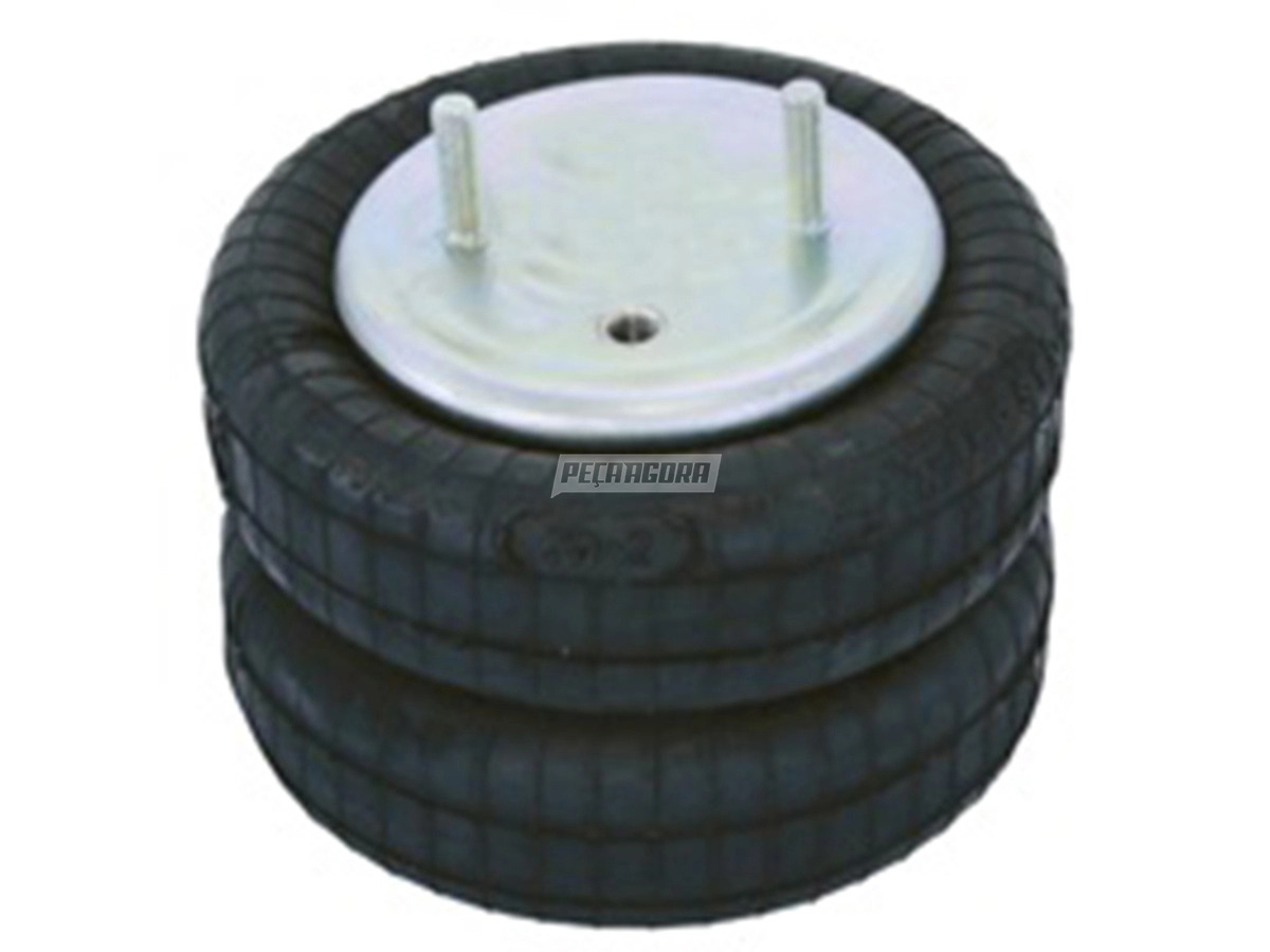 MOLA PNEUMATICA 20-2 T3 ALTURA MAX 280MM ALTURA MIN 90MM DIÂMETRO MAX 264MM FIX