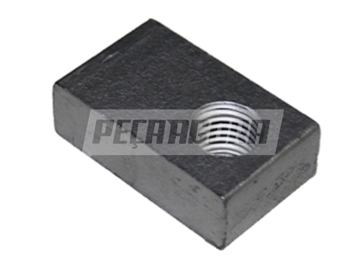 PORCA QUINTA RODA JOST RETANGULAR REGULAGEM ROSCA M16X2,0 (260000068)