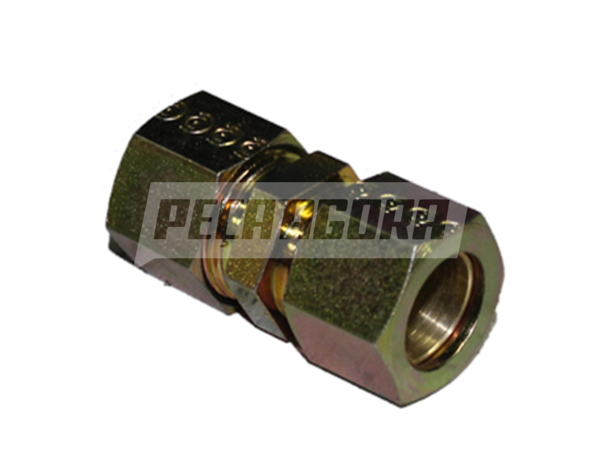 UNIAO COM PORCA E ANILHA 16MM APLICACAO GERAL (1202)