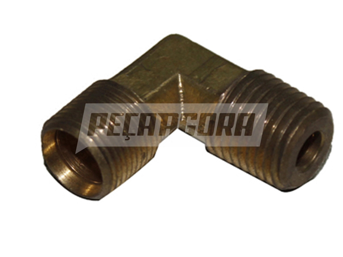 COTOVELO MACHO 1/4 NPT X 3/8 TUBO (0110,)