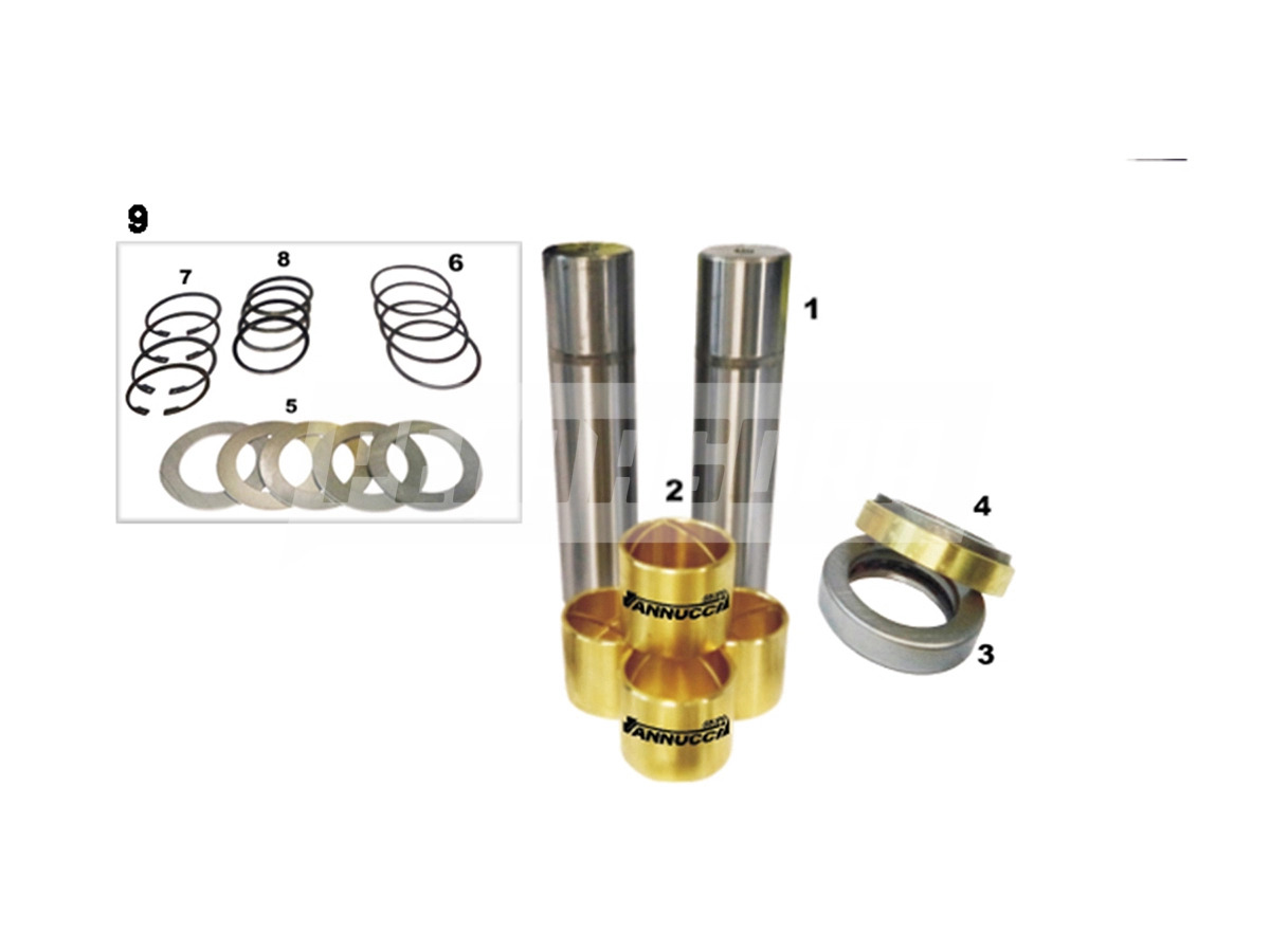 EMBUCHAMENTO MONTADO ROLAMENTO MB AXOR 3340 3340S-K 3344 3344S-K 4140 4144 TODOS