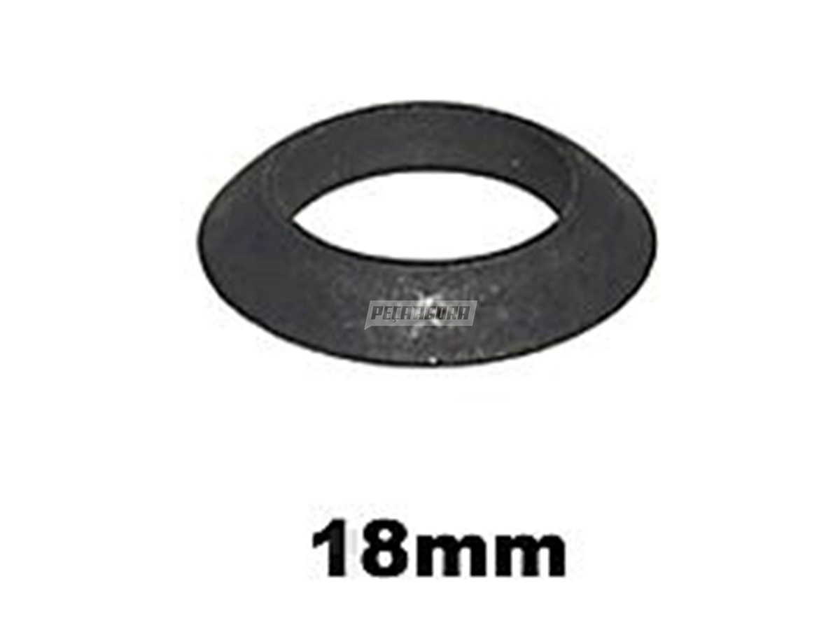 ARRUELA CONICA PARAFUSO RODA 18MM MB 709 812 912 712C 914C (3279970026)