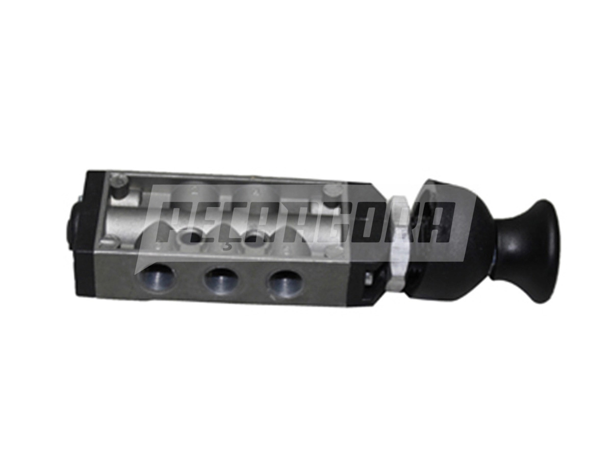 VALVULA SUSPENSOR 5/2 VIAS ROSCA 1/8 NPT 10 BAR 5 SAIDAS (7600021)