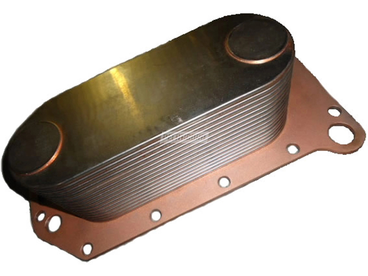 RADIADOR OLEO MOTOR CUMMINS ISC 8.3 FORD NOVO CARGO 1932 4X2 1933 4X2 2632 6X4 3