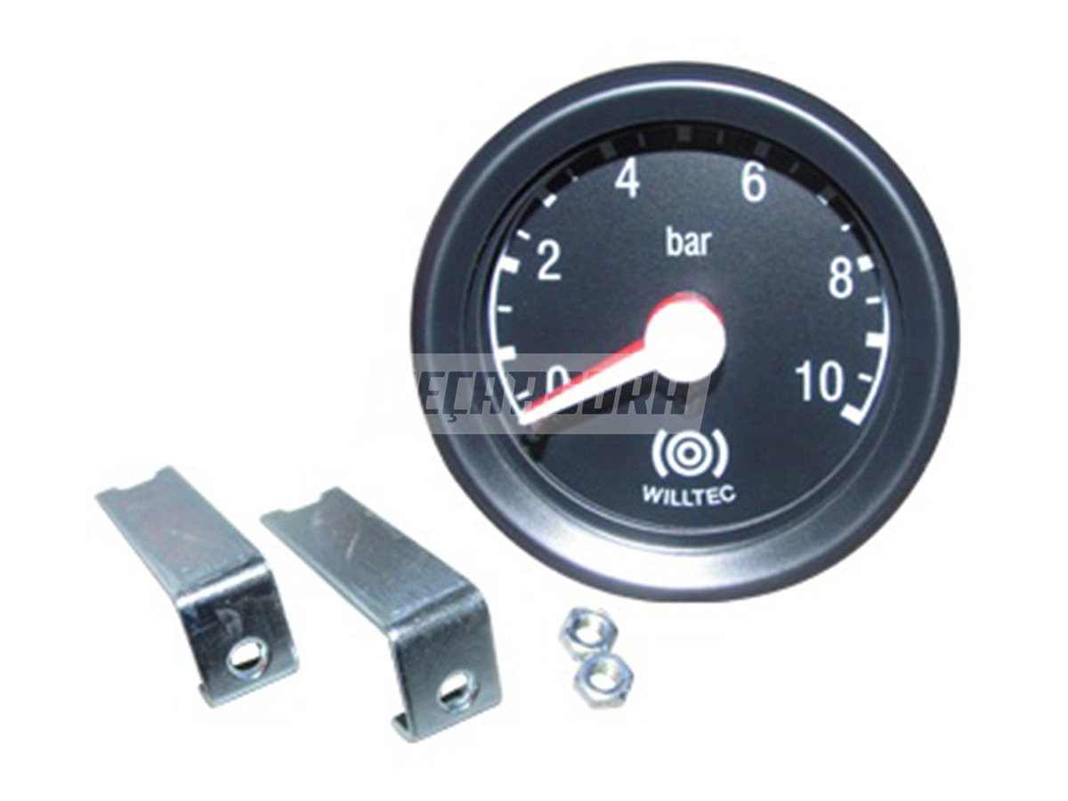 MANOMETRO DUPLO PRESSAO AR CINZA VW 790 7110 (T12919611,)