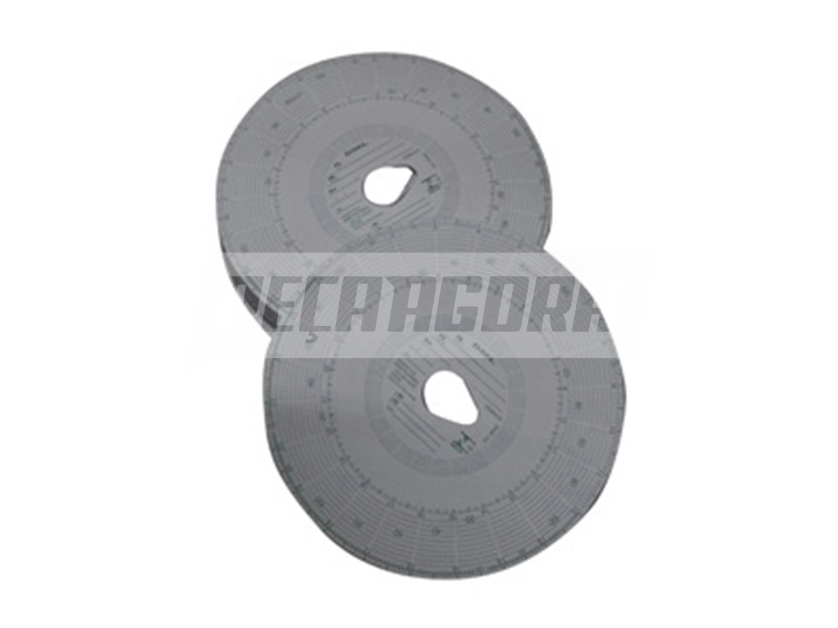 DISCO TACOGRAFO DIARIO 125KM 10X10 100 UNIDADES . (2TJ957040X)