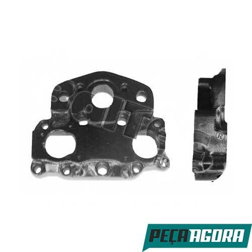 TAMPA DA PINCA RETA PARALELA PINCAS KNORR SB6/ SB7 - TRASEIRA - BIPARTIDA (BD043