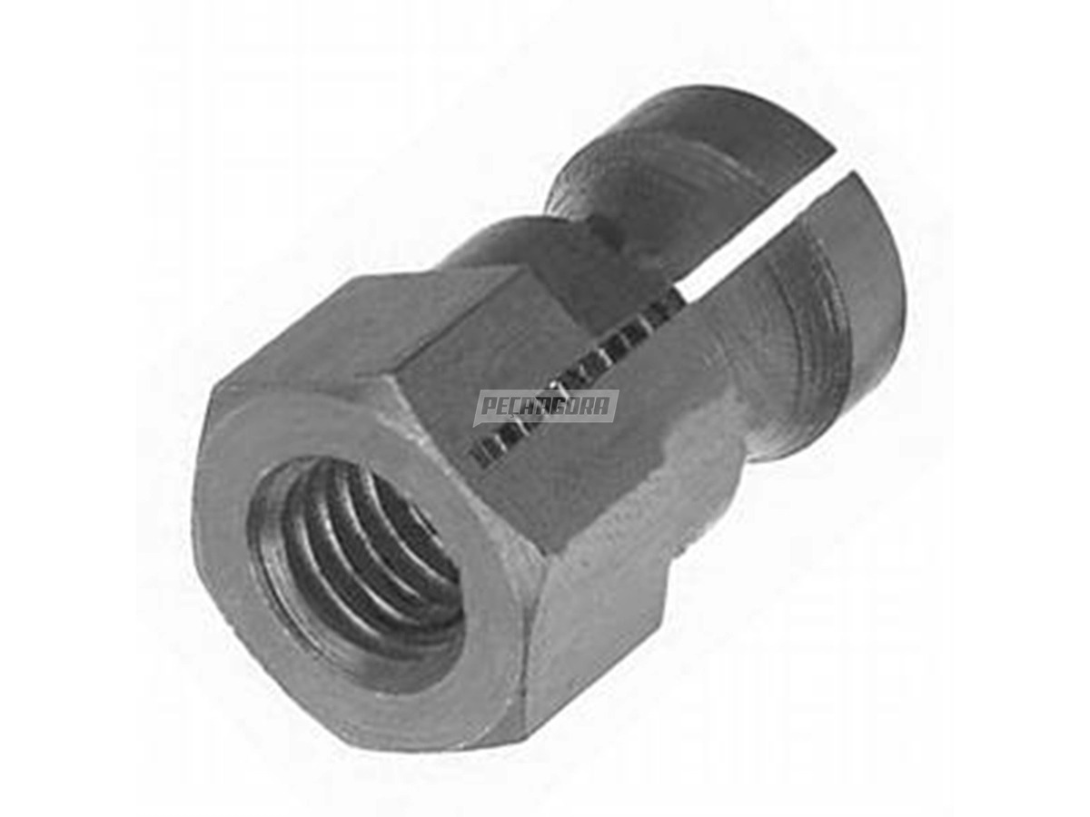 PORCA COM COLAR ESTICADOR ALTERNADOR ACO MB OM352 OM366A OM366 OM352A L LK LS LA