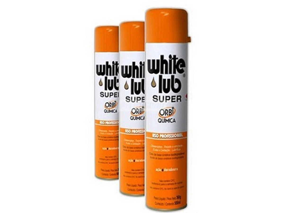 DESENGRIPANTE WHITE LUB ANTIFERRUGEM 300ML LIQUIDO SPRAY (VA15127)