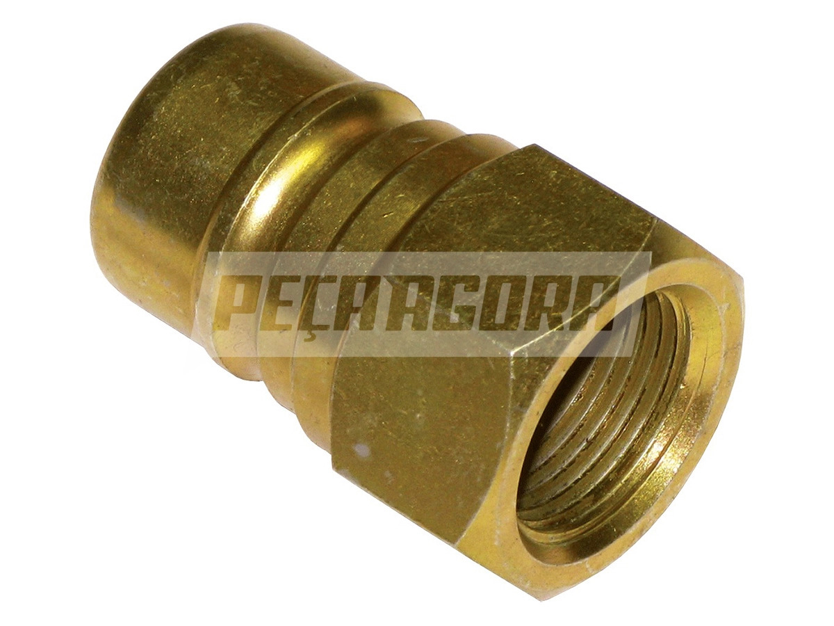 ENGATE HIDRAULICO MACHO 3/4'' RETORNO, ROSCA 3/4'' (EHPF12)