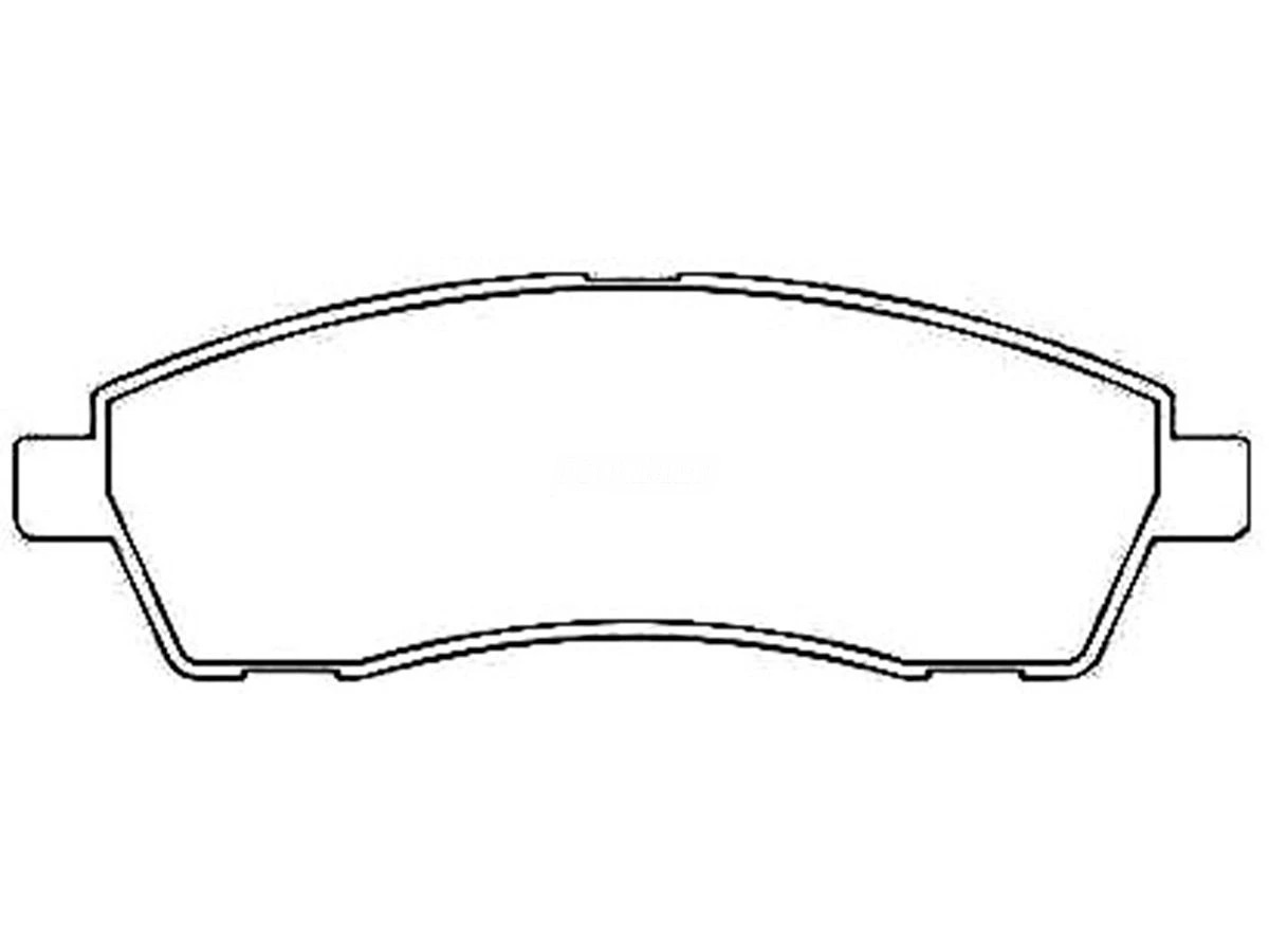 PASTILHA DE FREIO TRASEIRA F250 1999 A 2011 (BG2T2001AA)