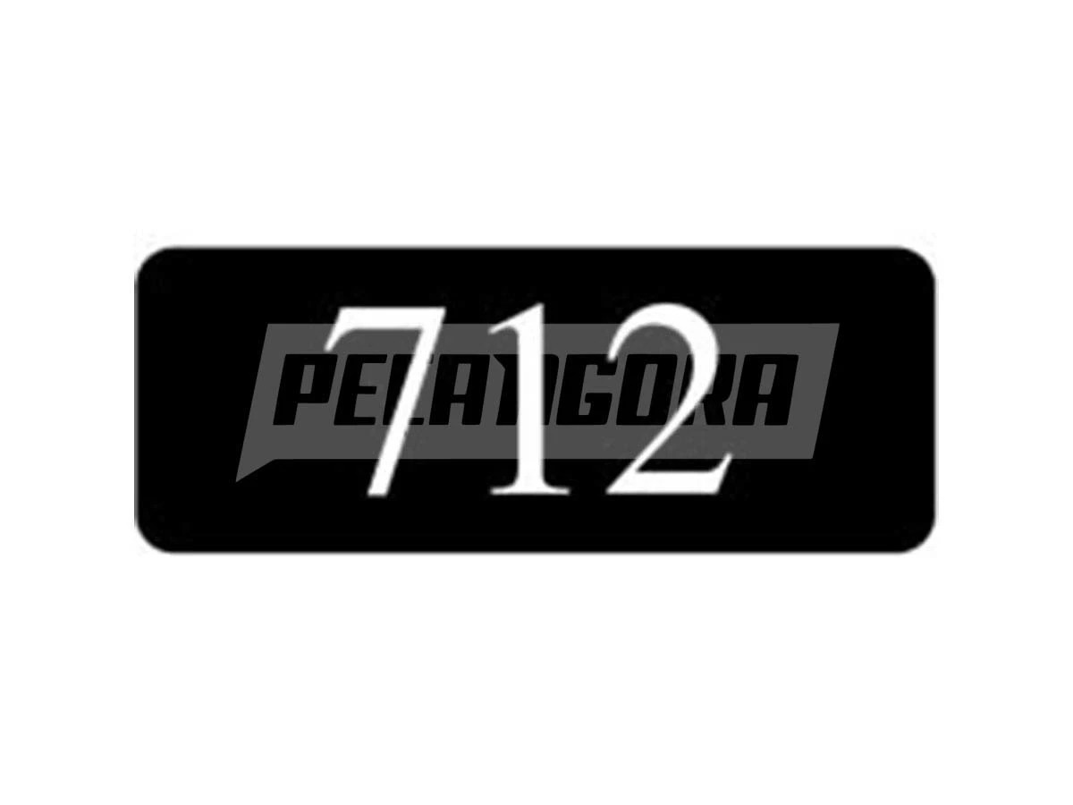 EMBLEMA RESINADO ADESIVO LATERAL 712C MB 712C (6888173714)