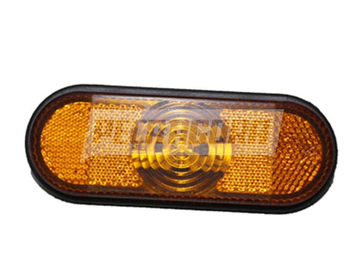 LANTERNA LATERAL LED AMARELA FACCHINI (AF8001)