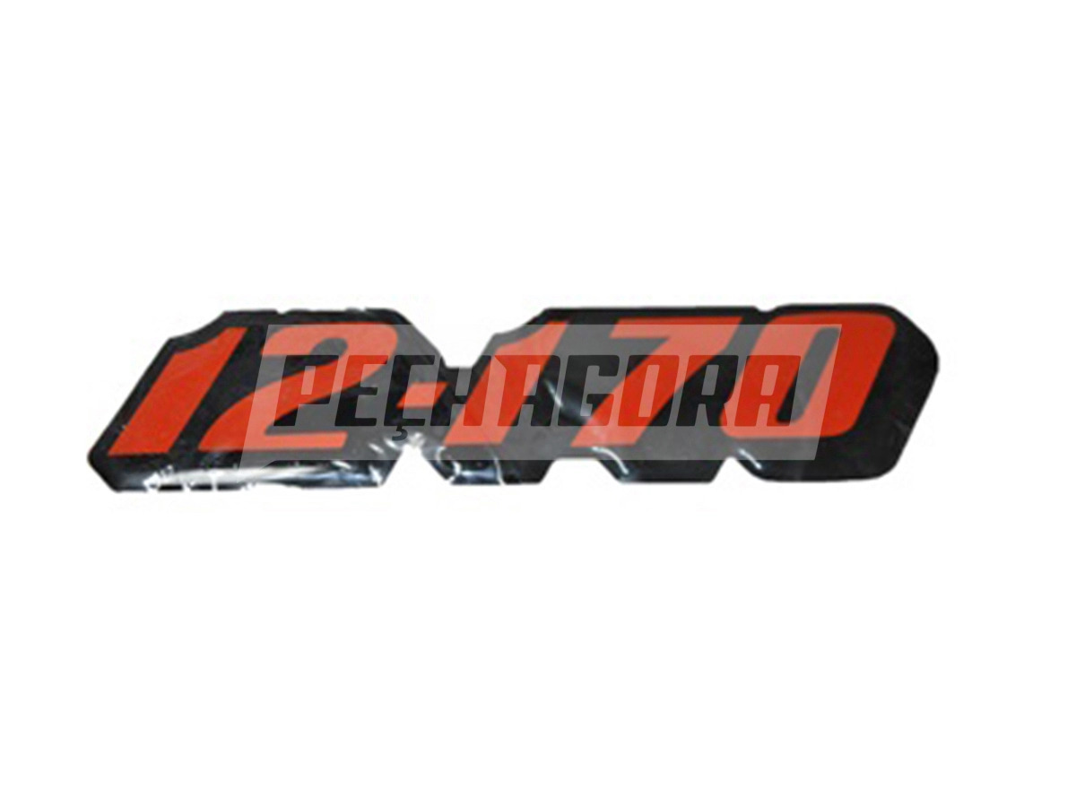 EMBLEMA LATERAL LARANJA 12.170 VW 12170 (2TD853687599)