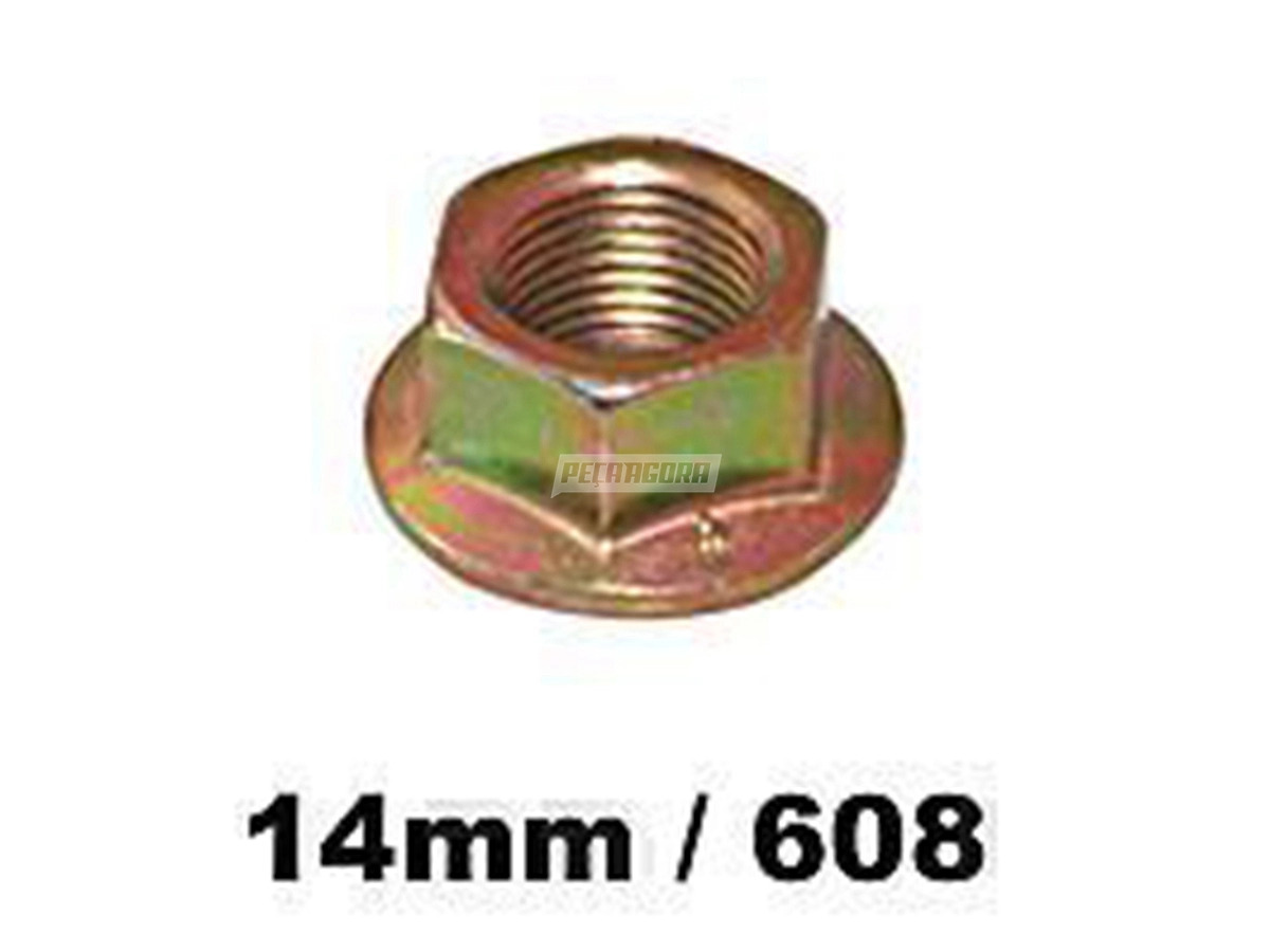 PORCA RODA COMUM M14X1,5 CH19 MB L608 L 708 - 58670 (074361014202)