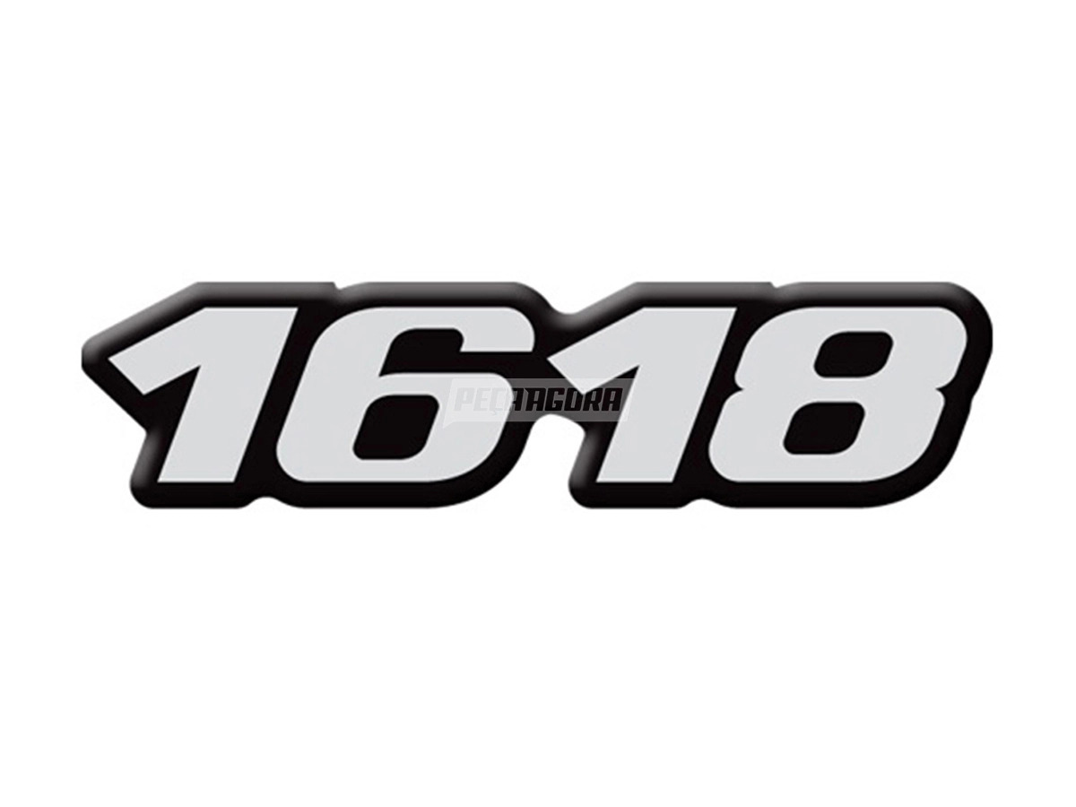 EMBLEMA RETICULADO ADESIVO MERCEDES-BENZ 1618 (3868178014-V1136)