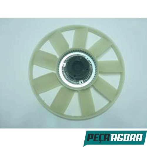 HELICE RADIADOR MOTOR COM VISCO 3 FUROS MB MERCEDES BENZ 712 914 1214C LO914 LO9