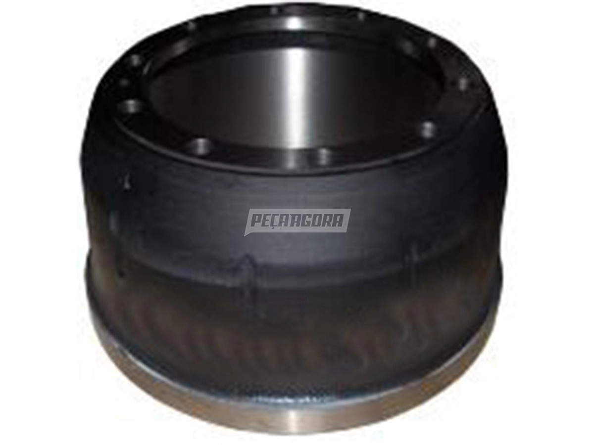 TAMBOR FREIO DIANTEIRO TRASEIRO 10 FUROS FREIO A AR MB 1214C K 1714 1718 1721 24