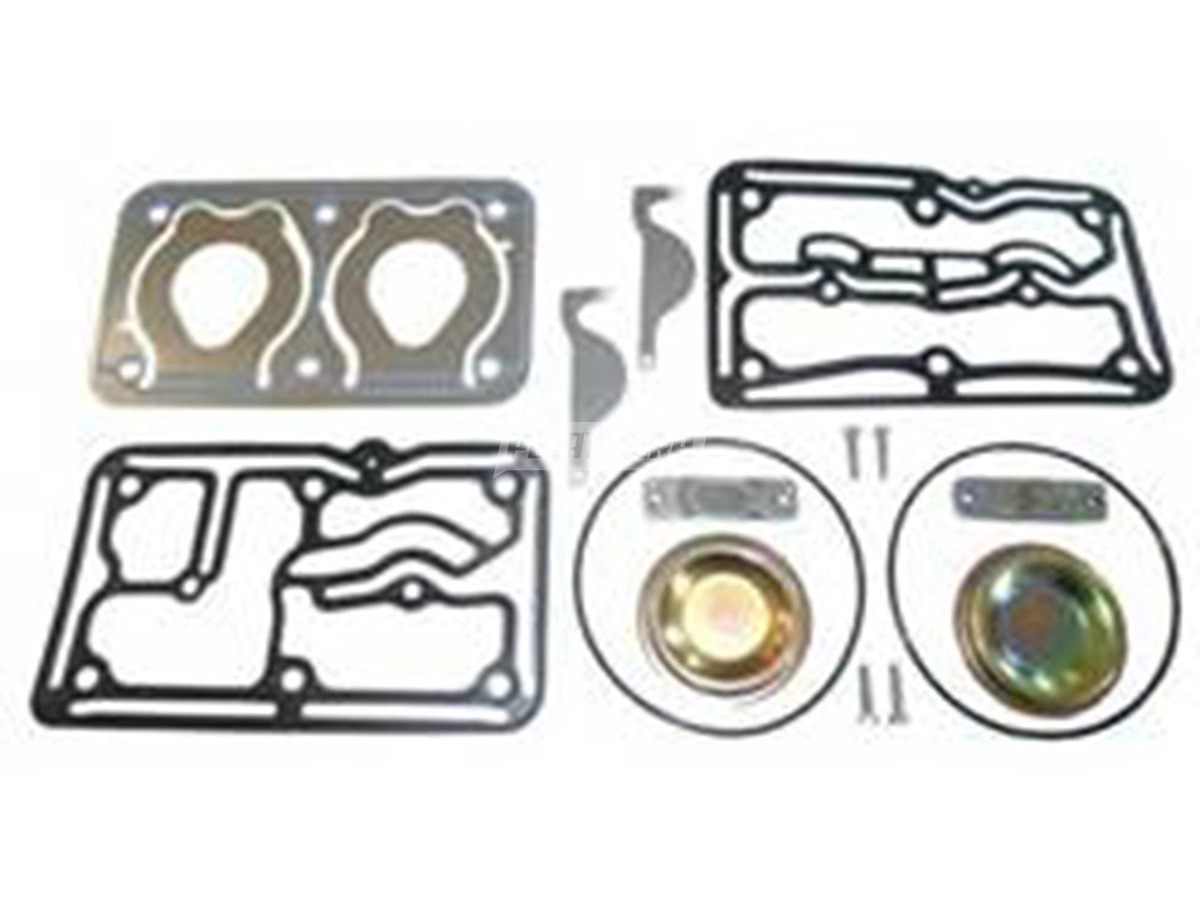 REPARO COMPRESSOR AR 2 CILINDROS WABCO GOVERN REGUL MB O500R O500R 1725 AXOR MOT