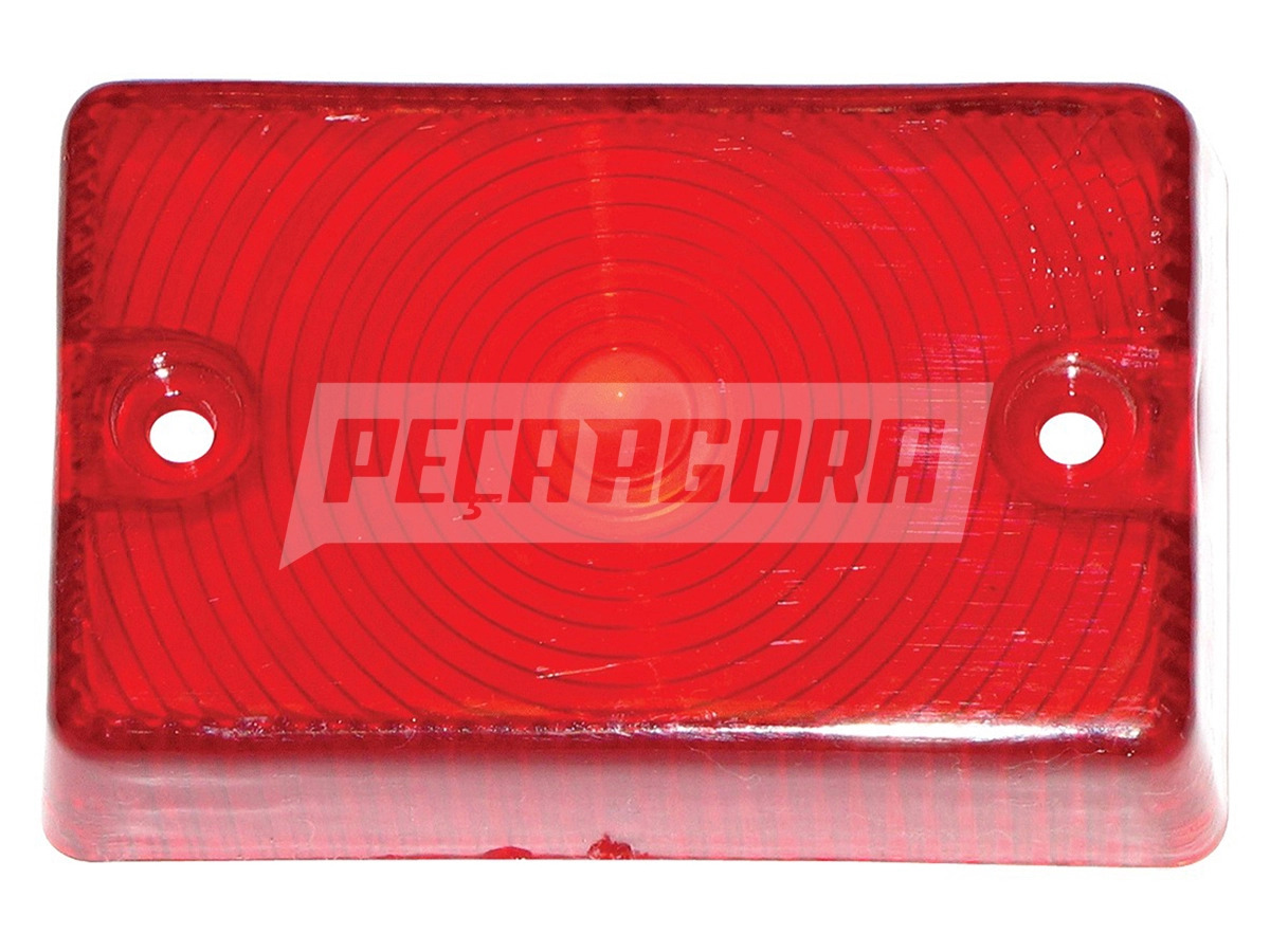 LENTE LANTERNA LATERAL VERMELHA CARRETAS TODAS MARCAS ANTIGAS (419VM)