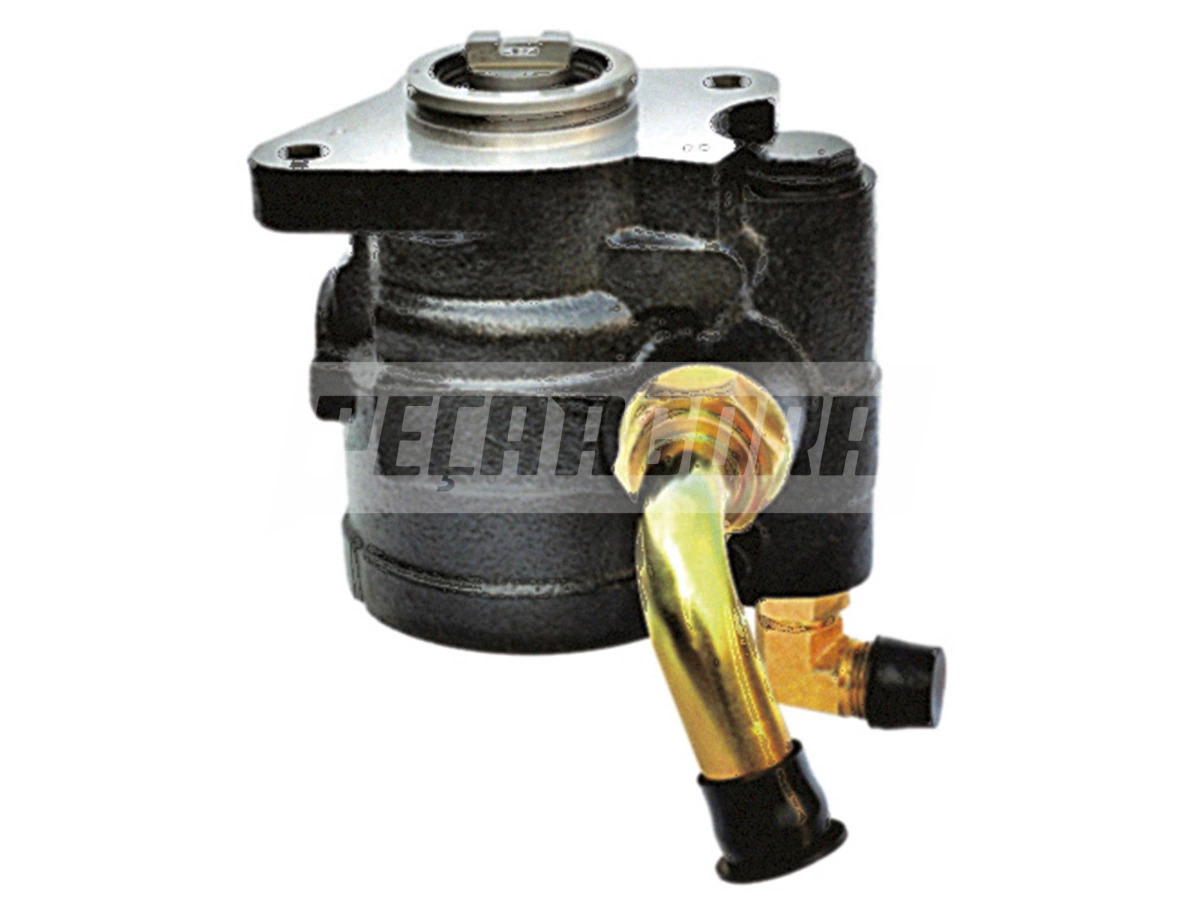 BOMBA DIRECAO HIDRAULICA VW 16180 CO ONIBUS 93 A 95 MOTOR MWM X10 6CIL CHAVETADA