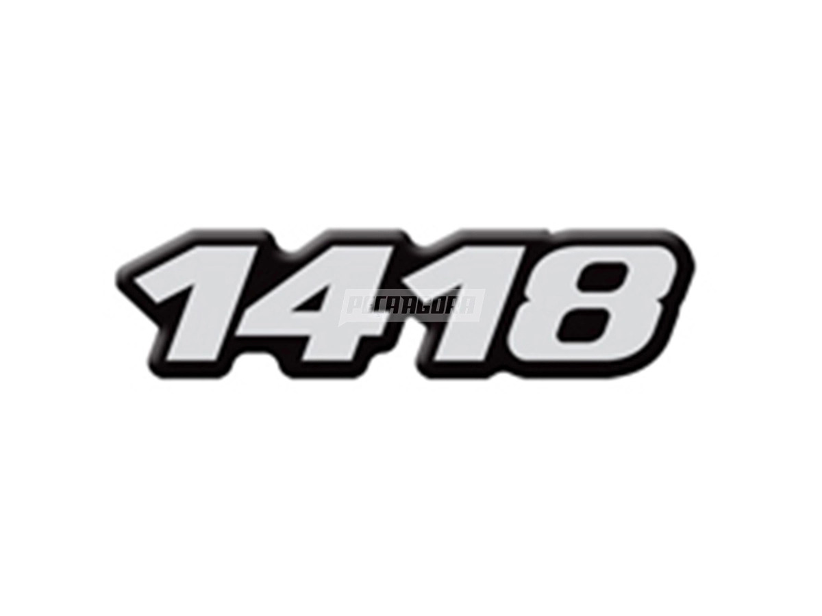 EMBLEMA 1418 RESINADO MB 1418 (6938172015)