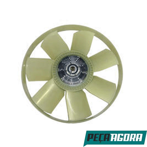 HELICE RADIADOR MOTOR COM VISCO MB MERCEDES BENZ 364LA 904LA OF1417 1418 (374200