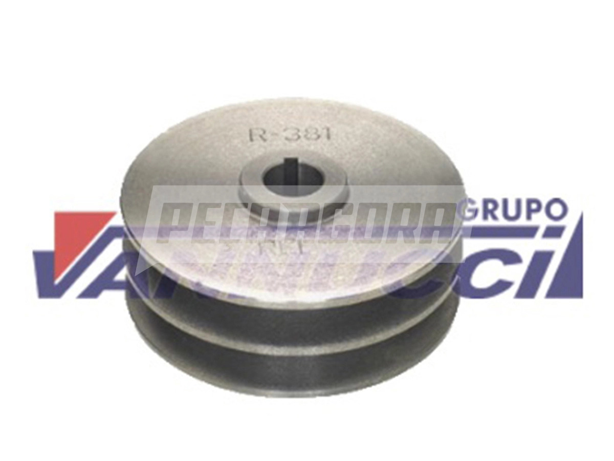 POLIA ALTERNADOR 2 CANALETAS FERRO MB 1113 AO 2012 (0041550215,)