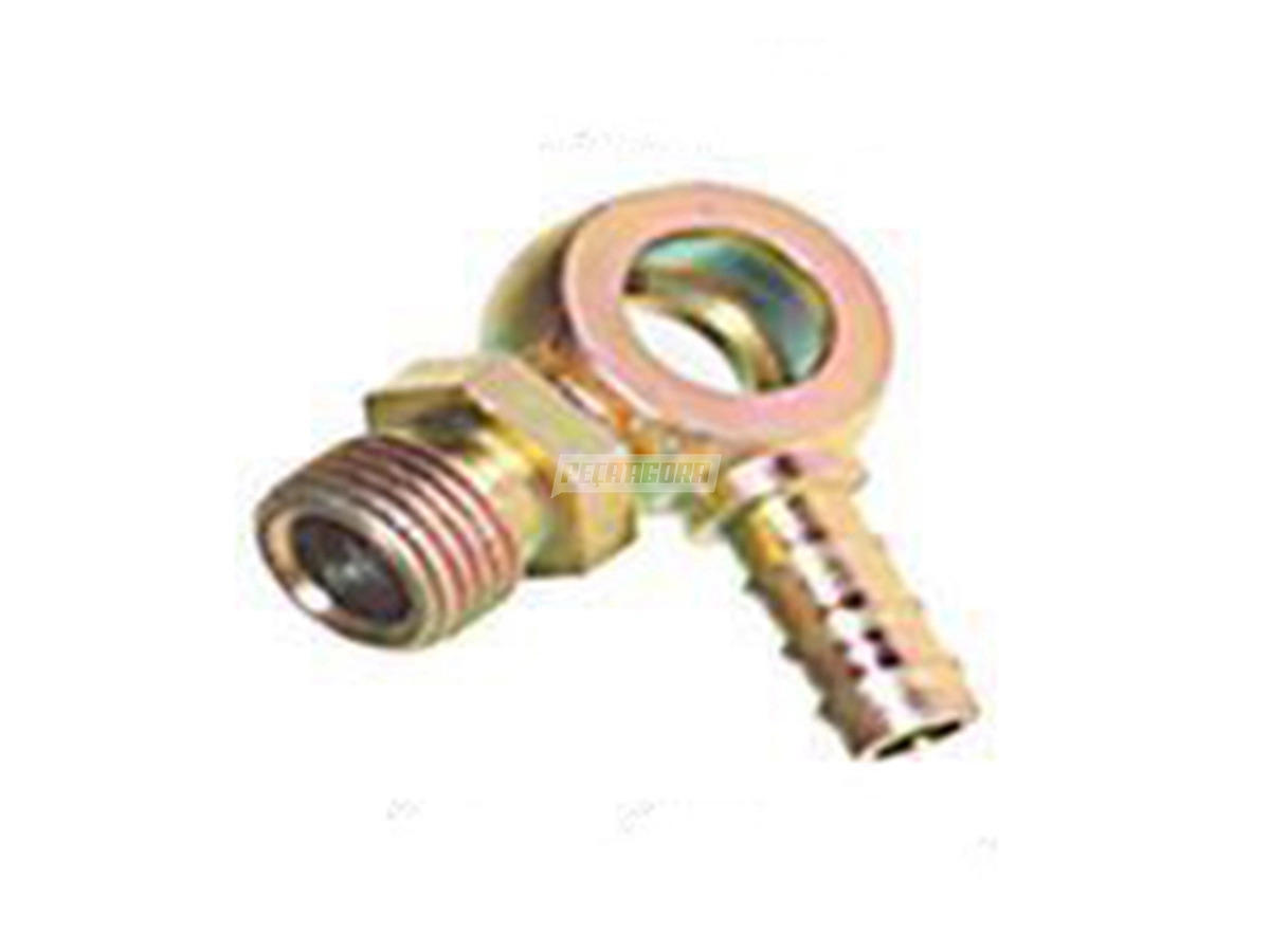 CONEXAO FILTRO OLEO DIESEL COM OLHAL 14X8MM MB OM364 OM366A 712 709 710 913 (376