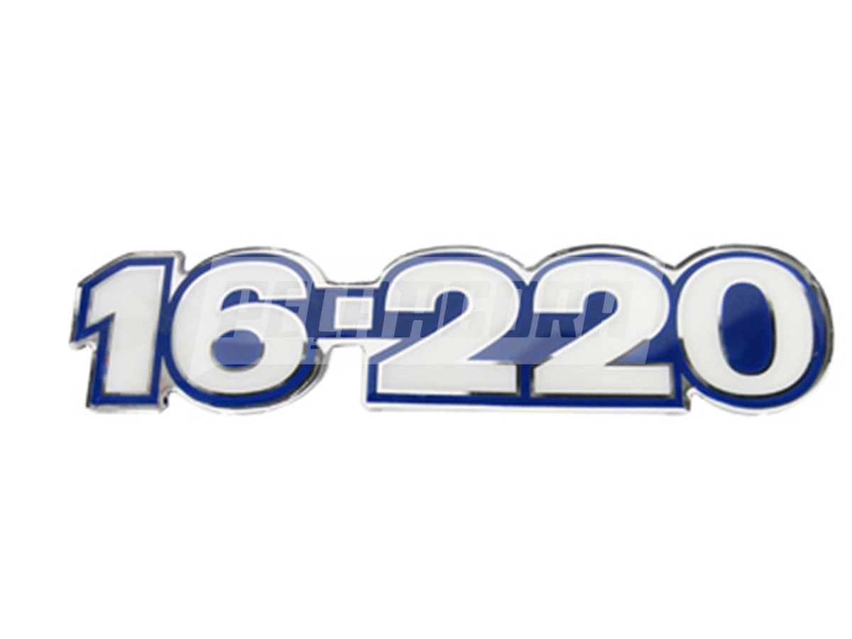 EMBLEMA COLANTE FRONTAL 16220 SERIE AZUL VW 16220 (2RM853751)