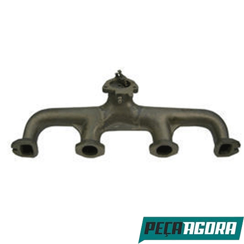 COLETOR ESCAPE EXAUSTAO NAO TURBINADO MB MERCEDES BENZ OM352 SIMPLES ASPIRADO (3