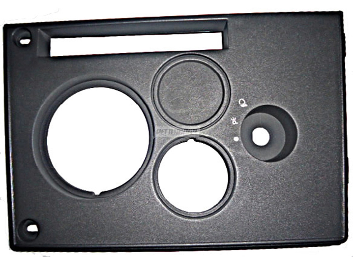 PLACA MONTAGEM RELOGIOS PAINEL INSTRUMENTOS LE ESQUERDO CINZA FORD CARGO 814 815