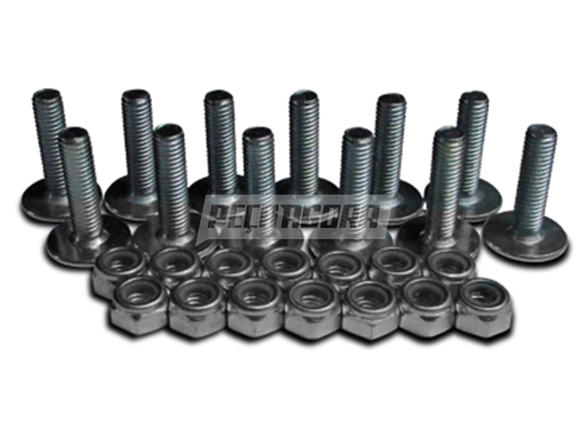 KIT PARAFUSO PROTETOR QUINTA RODA TODAS QUINTA RODA DE 2'' (KIT4248)